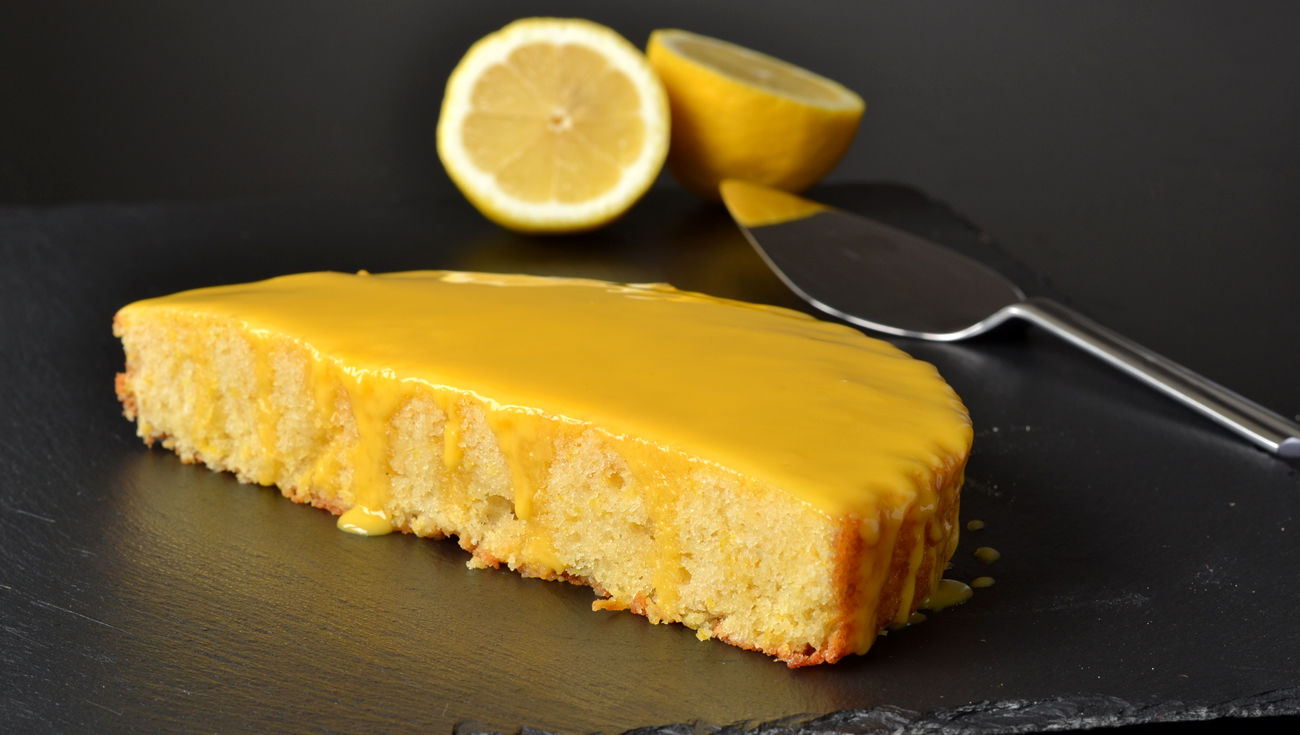 lemon cake citron glasur